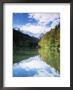 Reflections In Riessersee Of Wetterstein Mountains, Garmisch-Partenkirchen, German Alps, Germany by Jochen Schlenker Limited Edition Pricing Art Print