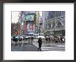 Street Scene In The Rain, Shinjuku, Tokyo, Japan by Christian Kober Limited Edition Print