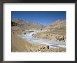 River Terraces On Tsarab River Between Himalaya And Zanskar Mountains, Ladakh, India by Tony Waltham Limited Edition Print
