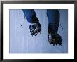 Close View Of Crampons Used For Ice Climbing by Bill Hatcher Limited Edition Print