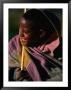 Young Shepherd Boy In Highlands, Early Morning, Simien Mountains National Park, Ethiopia by Frances Linzee Gordon Limited Edition Print