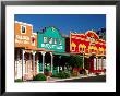 Colourful Western-Style Facade Near Sabino Canyon, Tucson, Arizona by David Tomlinson Limited Edition Pricing Art Print