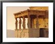 Caryatids Portico, Figures Of The Six Maidens, Erechtheion, Athens, Greece, Europe by Guy Thouvenin Limited Edition Print