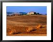 Field With Round Hay Bales, Val D'orcia Valley, Tuscany, Italy by John Elk Iii Limited Edition Print