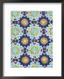 Tilework Detail, Who Was Assassinated In 661, Balkh Province, Afghanistan by Jane Sweeney Limited Edition Print