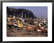 Fishing Boats On The Beach, Hastings, East Sussex, England, United Kingdom by John Miller Limited Edition Print
