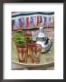 Souvenir Tea Set, Ait Benhaddou, South Of The High Atlas, Morocco by Walter Bibikow Limited Edition Pricing Art Print