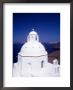 Saint Minas Church In Fira Town, Santorini, Greece by Steve Outram Limited Edition Print
