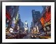 Manhattan Times Square, New York City, Usa by Alan Copson Limited Edition Pricing Art Print