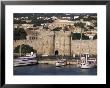 Walls Of Old Town From Harbour, Rhodes, Dodecanese Islands, Greece by Ken Gillham Limited Edition Print