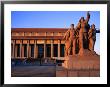 Statue Outside Chinese Revolution History Museum In Tiananmen Square Bejing, China by Glenn Beanland Limited Edition Print