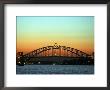 Sunset Over Sydney Harbor Bridge, Australia by David Wall Limited Edition Pricing Art Print
