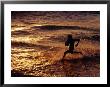 Boy Playing Ball On Galle Beach At Sunset, Colombo, Sri Lanka by Richard I'anson Limited Edition Pricing Art Print