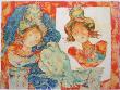 Les Deux Femmes by Sakti Burman Limited Edition Print