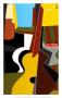 Landscape With Guitar by J. Lynn Kelly Limited Edition Pricing Art Print
