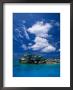 Electric Blue Water Surrounds Conception Island, Near Long Island, Bahamas by Greg Johnston Limited Edition Print