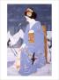 Maiko With Snow In Spring by Goyo Otake Limited Edition Pricing Art Print