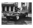 Actor Steve Mcqueen Driving His Jaguar by John Dominis Limited Edition Print