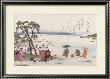 Beach At Low Tide by Utamaro Kitagawa Limited Edition Print