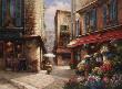 Flower Market Lane by Han Chang Limited Edition Print