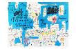 Ascent, 1982-1983 by Jean-Michel Basquiat Limited Edition Print