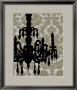 Chandelier Silhouette Ii by Ethan Harper Limited Edition Print