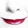 Bright Red Lips Of Smiling Woman by Ilona Wellmann Limited Edition Print