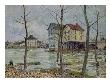 The Mills At Moret-Sur-Loing, Winter, 1890 by Alfred Sisley Limited Edition Print