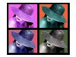 Four Views Of Woman Wearing Wide-Brimmed Hat by Ilona Wellmann Limited Edition Pricing Art Print