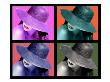 Four Views Of Woman Wearing Wide-Brimmed Hat by Ilona Wellmann Limited Edition Print