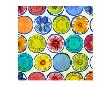 Circle Pattern With Flowers Ii by Irena Orlov Limited Edition Print
