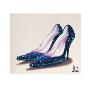 Blue Twinkle Toes by Linda Boucher Limited Edition Print