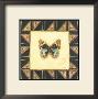Blue Pansy Butterfly by Gretchen Shannon Limited Edition Print
