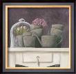 Tulipes Et Fond Violet by Veronique Didier-Laurent Limited Edition Print
