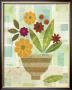 Yellow Flower Vase by Gale Kaseguma Limited Edition Print