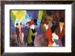 Leute Die Sich Begegnen by Auguste Macke Limited Edition Pricing Art Print