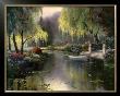 Willow Park Lake by T. C. Chiu Limited Edition Pricing Art Print