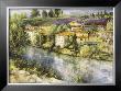 Village On The Arno by Dennis Carney Limited Edition Print