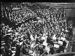 Good Overall Of Conertgebouw Philharmonic Being Conducted By Dr. Willem Mengelberg During Concert by Alfred Eisenstaedt Limited Edition Print