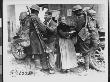 Elderly French Couple Of Brieulles-Sur-Bar, Greet American Soldiers During Us Advance Of Wwi by Lt. Adrian C. Duff Limited Edition Print