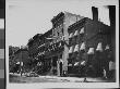 A New Front And Roof Being Put On A Brownstone At 69 Madison Ave by Wallace G. Levison Limited Edition Print