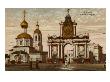 The Red Gate In Moscow, Early 20Th Century by Harold Copping Limited Edition Print