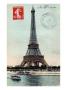 The Eiffel Tower Next To The Seine In Paris by Hugh Thomson Limited Edition Print