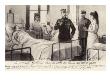 Joseph Gallieni Depicted On A Postcard Visiting The Wounded, 1914 by Hugh Thomson Limited Edition Print