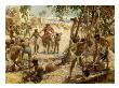 Israelites Making Bricks Iin Egypt, Exodus I 13 -14 by Thomas Crane Limited Edition Print