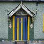 Highly Decorative Painted Front Door, County Cork, Ireland by Mark Fiennes Limited Edition Print