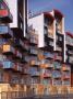 Millennium Village Phase 1A, Greenwich London, Wooden Exterior And Colourful Balconies by Charlotte Wood Limited Edition Print