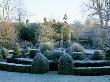 West Green House Garden, Hampshire - Old Well-Head In Walled Garden, Winter by Clive Nichols Limited Edition Print