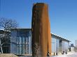The Museum Of Modern Art, Fort Worth, Texas (2002) Exterior With Rust Sculptural Form by John Edward Linden Limited Edition Pricing Art Print