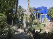 Jardin Majorelle And Islamic Art Museum, Marrakech, Morocco, 1931, Exterior Of The Blue Workshop by Natalie Tepper Limited Edition Print